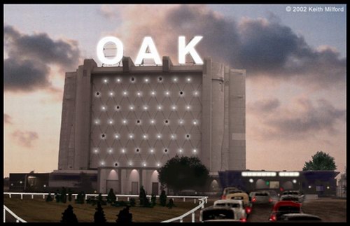 Oak Drive-In Theatre - Keith Milford Night Enhancement - Photo From Rg